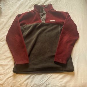 90's vintage columbia quarter zip